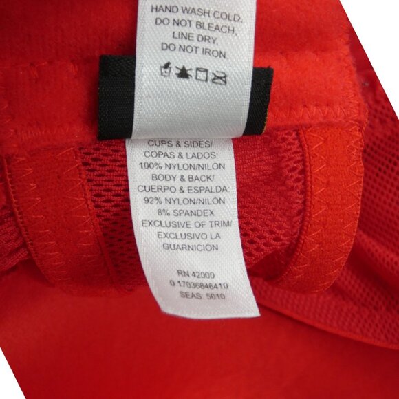 Passion Forever Red Lace Mesh Babydoll Plus Size 1X | Romantic Flirty Lingerie - Picture 8 of 10